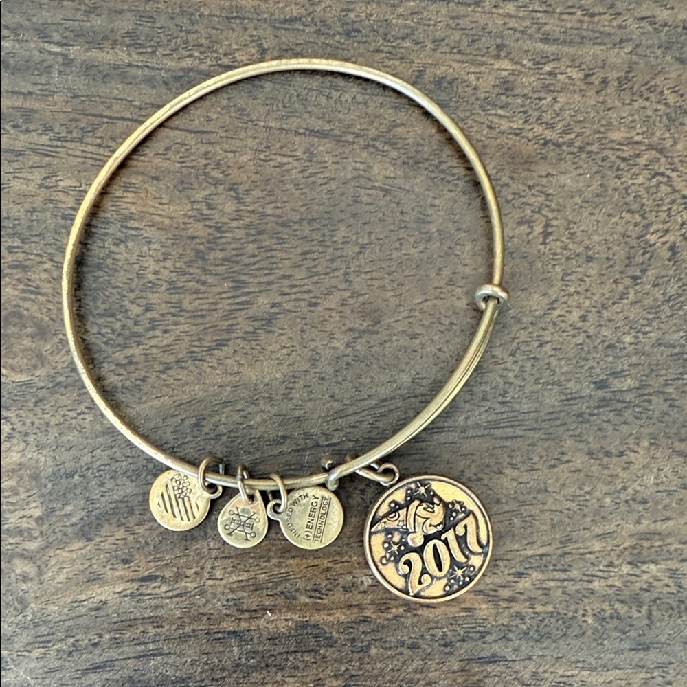 Alex & Ani Disney 2017 Sorcerer Mickey Gold Bracelet